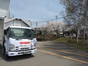 和田の工業団地の桜が咲きました‼
