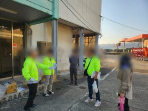 朝の清掃活動に参加してきました。